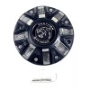 Ballistic Panther / Ballistic MATTE Black Chrome Wheel Center Cap