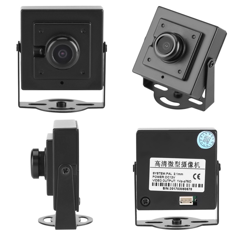 Mini HD 700TVL 100° Wide Angle 2.1mm Lens Security Camera