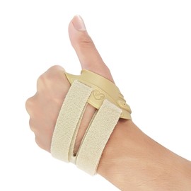 CMC Thumb Brace for Osteoarthritis CMC Joint Pain Stabilizes Thumb CMC Joint Without Limiting Hand Function Left Hand (Skin Color)