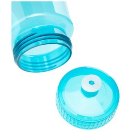 eBuyGB Sports/Gym Drinking Water Bottle, BPA-Free Plastic, Transparent Blue, 800ml