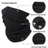 Suytvenxau 2-Pack Men's Multifunctional Neck Gaiters - Breathable Face Mask,