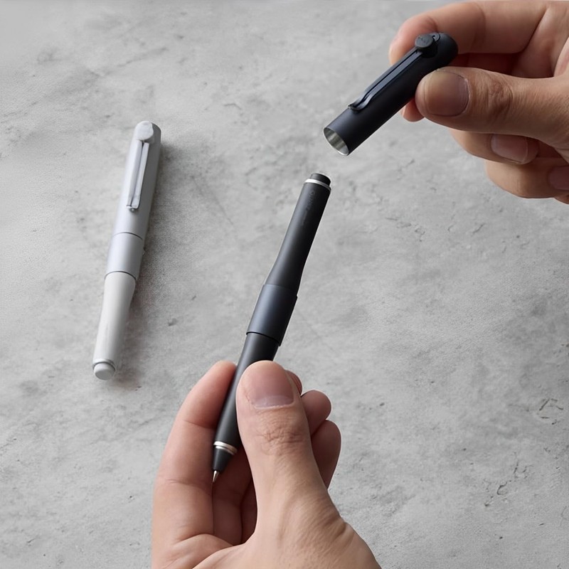 Ballpoint Pen Uni-Ball One zento 0 38mm Signature Silva
