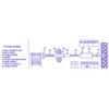 Set of Universal Brackets for Heated Towel Rail Radiator (White)