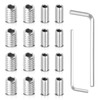 8 Packs W11366418 Refrigerator Freezer Door Handle Mounting Set Screw,