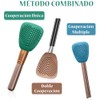 3 Fundas para Brochas de Silicona, Organizador de Brochas de