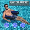 SWIMLINE ORIGINAL Fabric Covered U-Seat Inflatable Pool Lounger | With