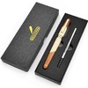 BEILUNER Luxury Wood Ballpoint Pen Writing Set,Maple-Elegant Fancy Nice Gift