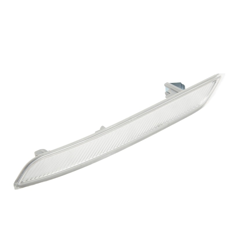 Front Bumper Reflector Clear White Improve Car Visibility Side Marker