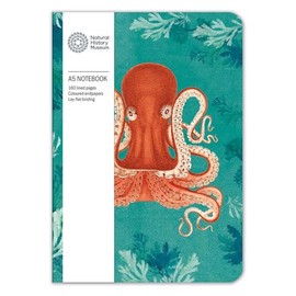 Natural History Museum Octopus A5 Notebook