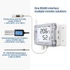 UbiBot RS485 Soil Temperature and Moisture Sensor, Stainless Soil Probe