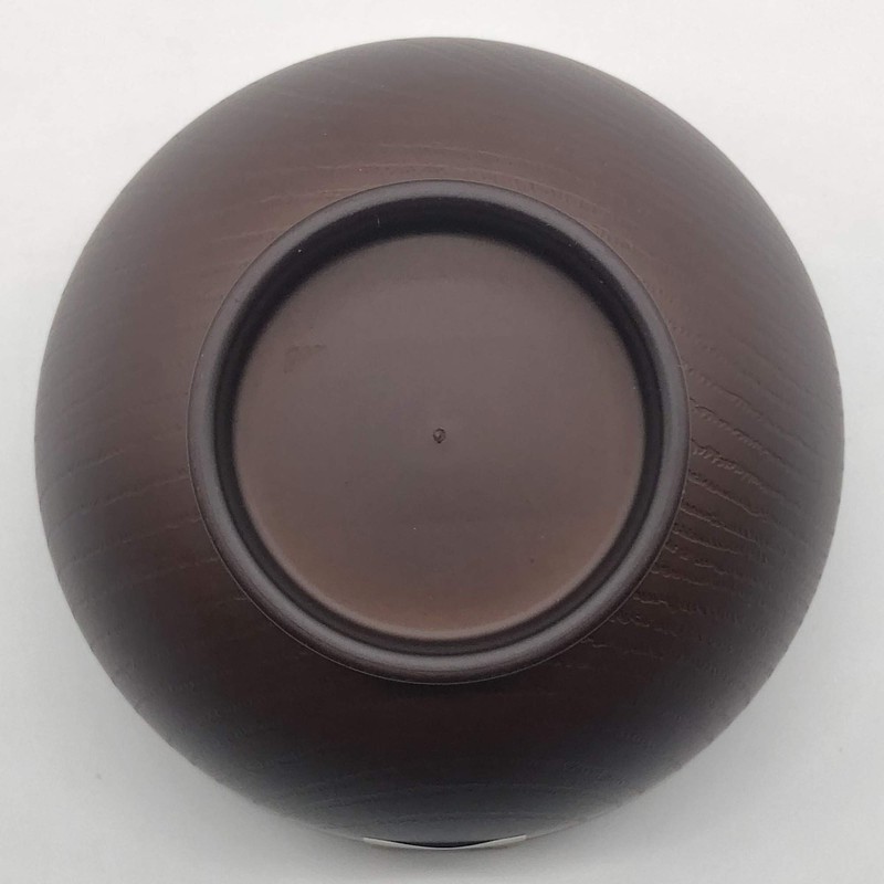 Soup Bowl Wood Grain Small Plum Pattern