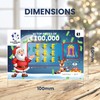 Lets Go Crimbo Pack of 12 Christmas Prank Joke Lottery