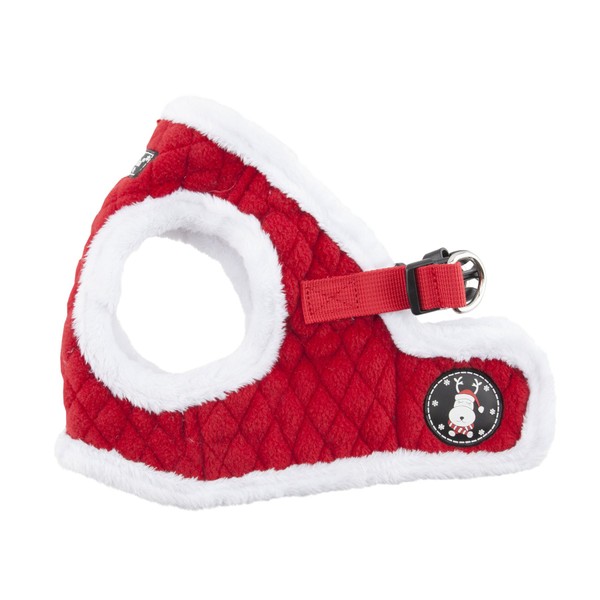 Puppia Blitzen Vest Dog Harness Step-in Warm Winter Christmas Holiday