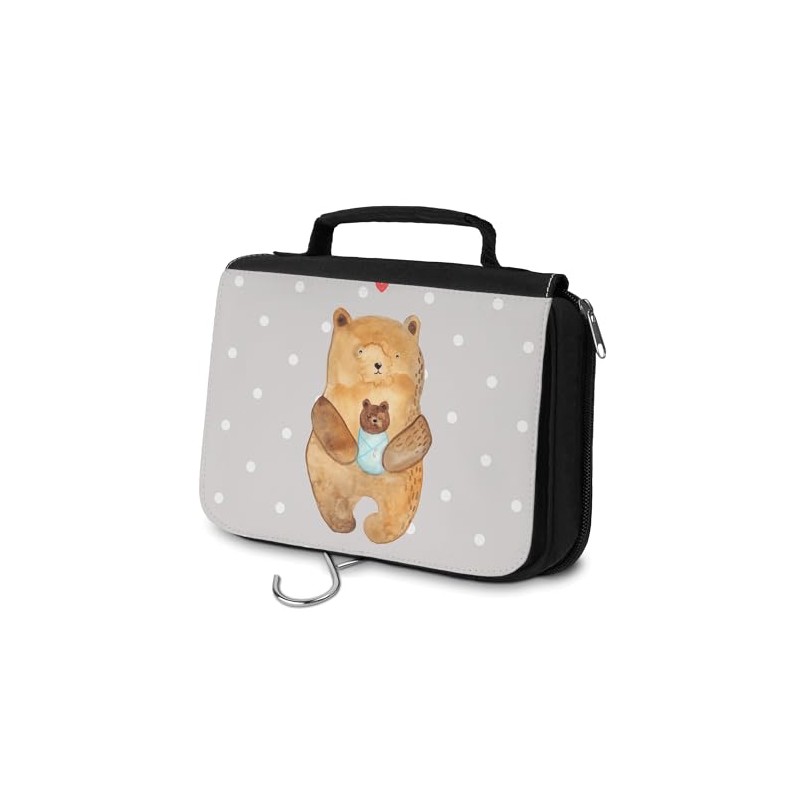 Parent-New Mr. & Mrs. Panda Toiletry Bag Bear with Baby,