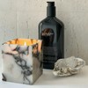 Artisanal Abode Natural Marble Pencil Pen Holder, Double Layer Desk