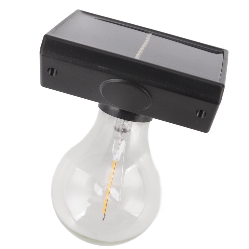 Solar Bulb Lamp Waterproof Decorative LED Shed Tungsten Bulb Wall