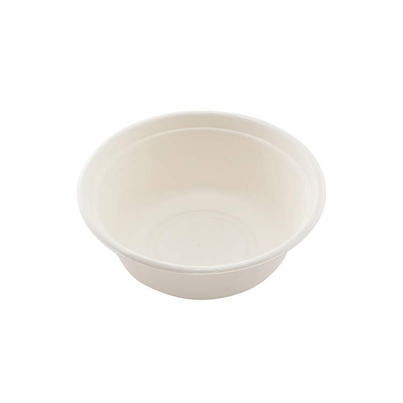 Nagao 3289010 Disposable Paper Tableware Bowls, 6.1 inches (15.4 cm),