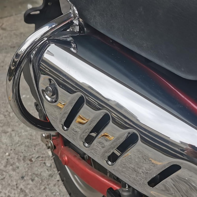 Chrome Exhaust Crash Guard Crash Bar for Honda Monkey 125