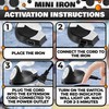 Mini Iron for Crafting – Black Mini Craft Iron for