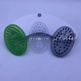 Plastic Soap Holder 2 Pcs Soap Dish Bar Saver Tray with Holes Soap Sponge Holder for Kitchen Bathroom Shower Counter (Clear)