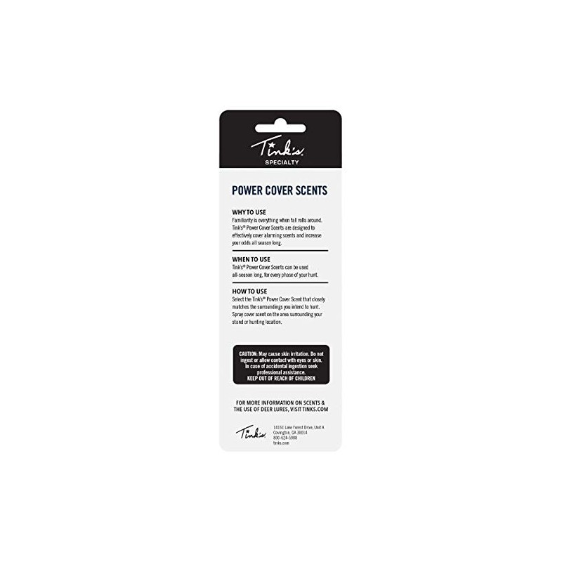 Tink's Pine Power Cover Natural Odor Eliminator and Human Scent