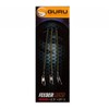 Guru 3 x Medium Oval Clear Steel Feeder Joints