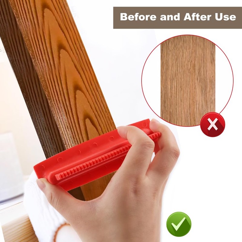 SLTAXAR Wood Grain Printing Tools STAXAR 2 Pieces Wood Grain