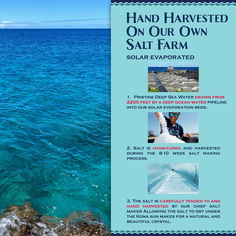 Sea Salts Of Hawaii Uahi Black Hawaiian Sea Salt, 4.5