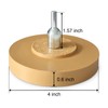 LIZMOF Decal Remover Eraser Wheel, 4 Inch Rubber Wheel Sticker