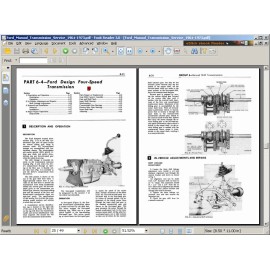 Ford Tremec TopLoader Overdrive 4 Four Speed Rebuild