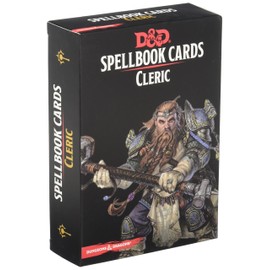Dungeons & Dragons: Spell Book Cards: Cleric Deck Card Game (8 Players)