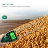 Hay Moisture Meter Wheat Soybean Grain Moisture Tester LCD Display