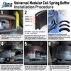 DuraSHOCK Coil Spring Spacer for Vehicle, Comes with Different Series