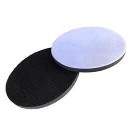 2 Pack 6 Inch Hook and Loop Soft Density Sponge Cushion Buffer Backing Interface Pads for Orbital Sander Automotive Woodworking Polishing