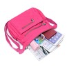 GFM Womens Waterproof Nylon Cross Body Shoulder Bag- Travel, Holidays,
