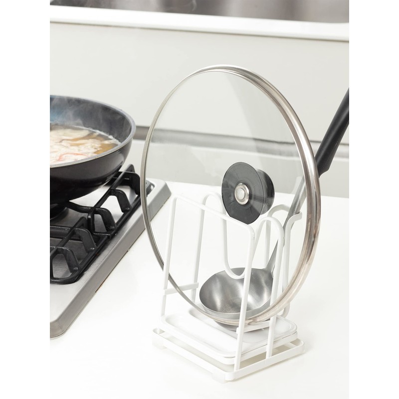 Wahei Freiz RG-0452 Pot Lid Ladle Stand Storage Place