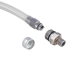 Stahlbus Stahlbus Oil Drain Valve Plug M24x1.5x12mm Steel - CLEAN, EASY, NO TOOL Oil Change - Includes Oil Drain Plug, Washer, Cap, Connector, Silicone Hose