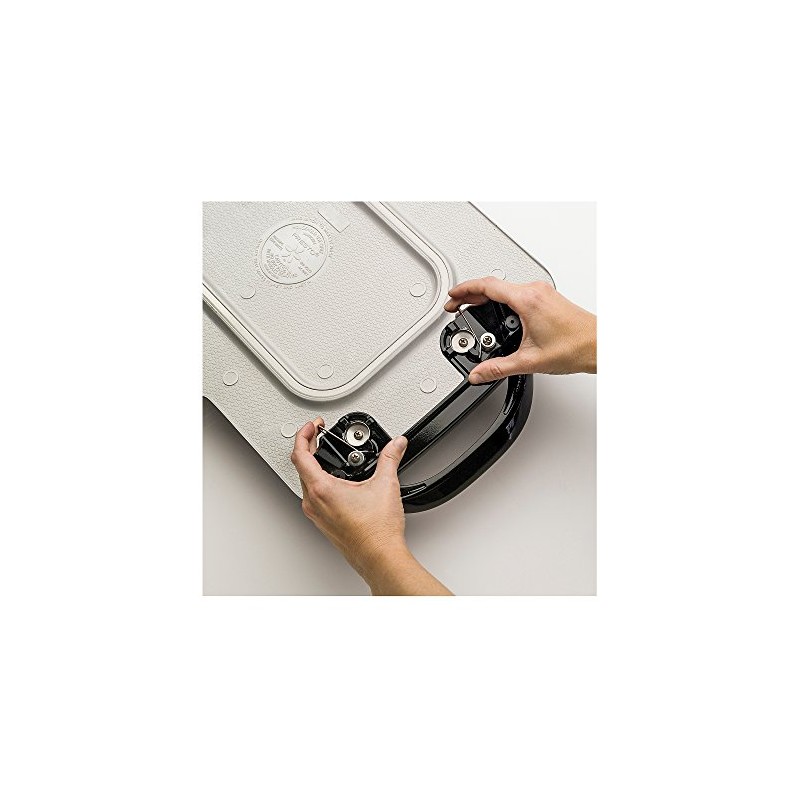 Presto 07061 22-inch Electric Griddle With Removable Handles, Black, 22-inch