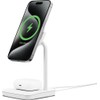ChargeBase 3-in-1 Magnetic Wireless Charging Station, WC White, Qi2 Compatible