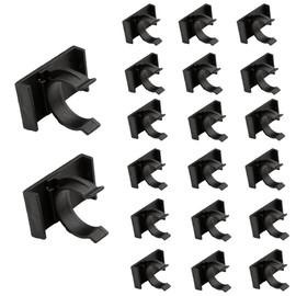 LumenTY Pack of 20 Kitchen Skirting Clips Heavy Duty Kitchen Kickboard Pegs Kickboard Holders for Kitchen Cabinets for 30-31 mm Diameter