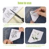 3pcs Stick and Stitch Embroidery Paper, A4 Water Soluble Stabilizer