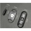 BUBUCAM 3-Piece Stainless Steel Cigar Cutter Set, Cigar Cutter &