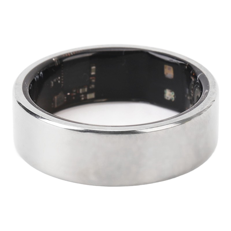 Smart Health Ring Sleep Temperature Steps Monitoring 18mah Lightweight Fitness