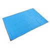 Picnic Blanket Blue Portable Foldable Outdoor Waterproof Sand Resistant Beach
