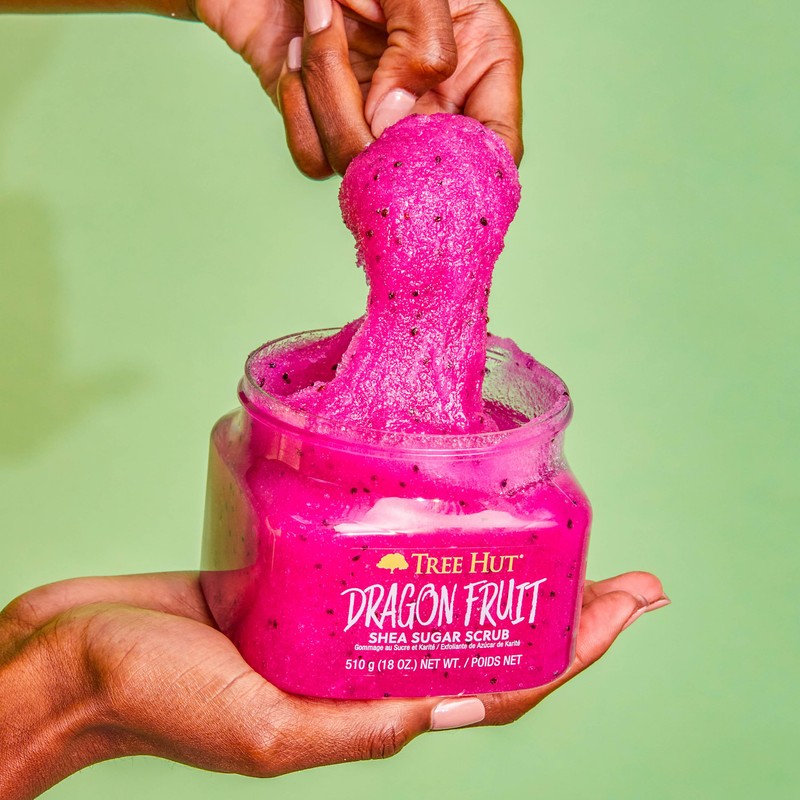 Tree Hut Dragon Fruit Shea Sugar Scrub | Exfoliating Body