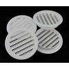 3" Round Plastic Louver Soffit Air Vent Reptile Screen Grille