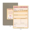 6-Count Knock Knock Make a Decision Pads, Checklist Funny Office