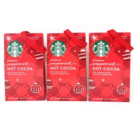 Starbucks Hot Cocoa Peppermint 1 Oz. Ornament (3 pack)