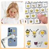 Thoquene 14 Sheets Smiley Emoji Stickers for Kids Notebook Decoration