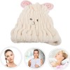Ipetboom 3 Piezas Gorro para Secar El Cabello De Coral
